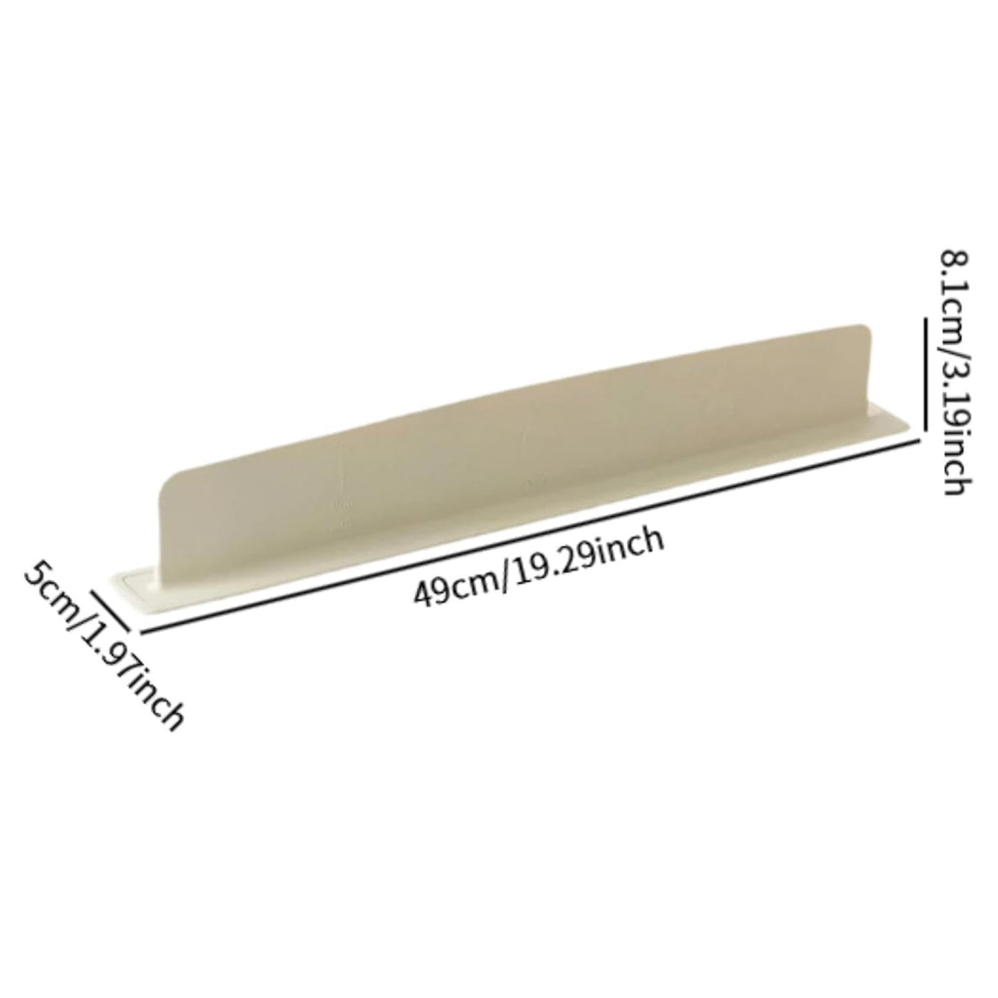 Silicone Sink Splash Guard Barrier – Flexible Water Stopper for Kitchen Counter Protection