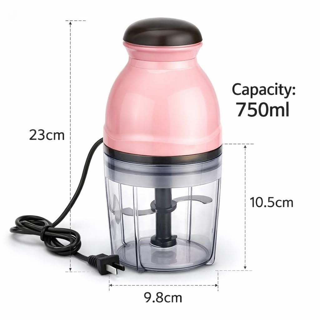 Electric Capsule Cutter Juicer – High-Power Multipurpose Mini Food Chopper for Fruits, Vegetables, Nuts & Chutneys