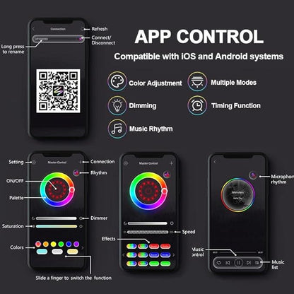 Sunset Aura™ RGB Projection Lamp – Remote Control 16-Color Mood Light for Aesthetic Rooms & Photography