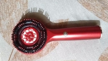 Electric Scalp Massager & Oil Applicator – Waterproof Red-Light Hair Growth & Relaxation Brush